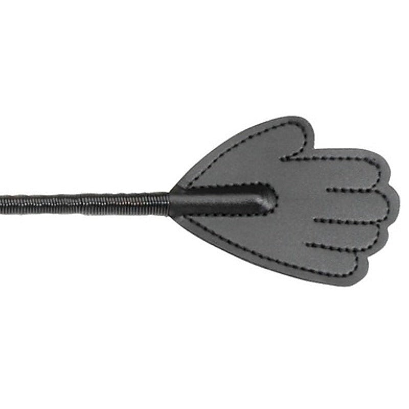26 Inch Black Hand Tip Bondage Crop - Whips And Crops