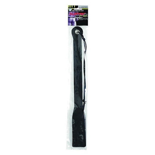 18 Inch Long Black Leather Slapper
