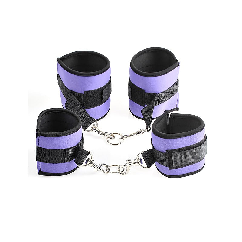Purple Pleasure Bondage Set By Pipedream Products - Bondage Kits