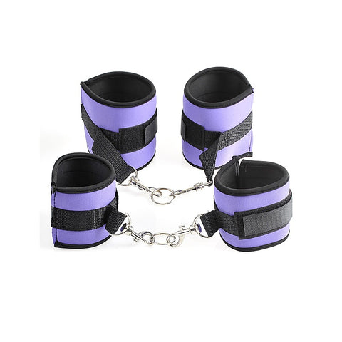 Purple Pleasure Bondage Set By Pipedream Products - Bondage Kits