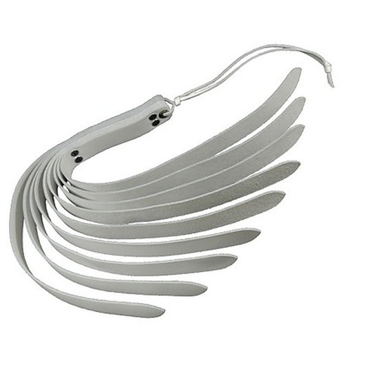 Spartacus 9 Straps White Slapper 20 inches