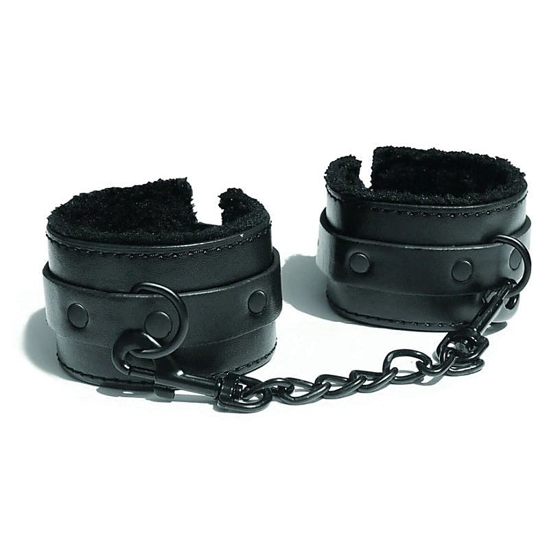 Shadow Fur Handcuffs by Sportsheets - Cuffs and Restraints