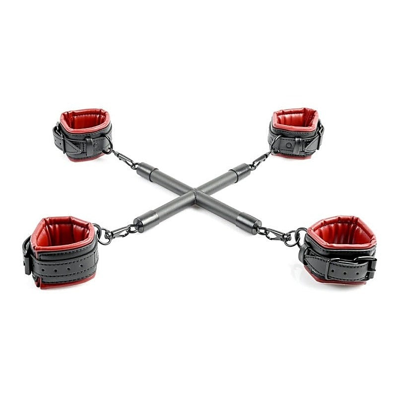 Saffron Bondage Hog Tie and Cuffs Set by Sportsheets - Cuffs and Restraints