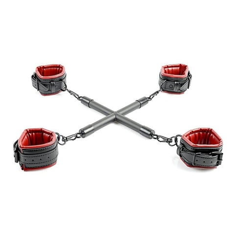 Saffron Bondage Hog Tie and Cuffs Set by Sportsheets - Cuffs and Restraints
