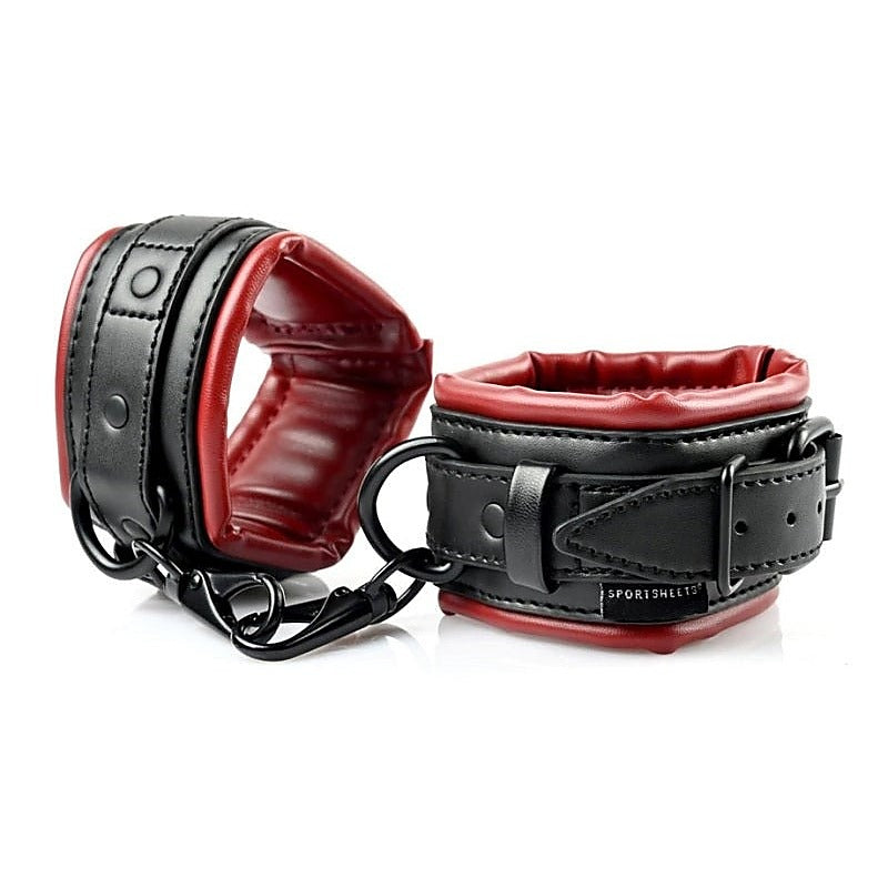 Saffron Bondage Hog Tie and Cuffs Set by Sportsheets - Cuffs and Restraints