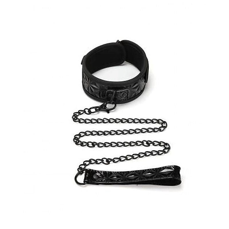 Whipsmart Diamond Collar and Leash - Bullet Vibrators