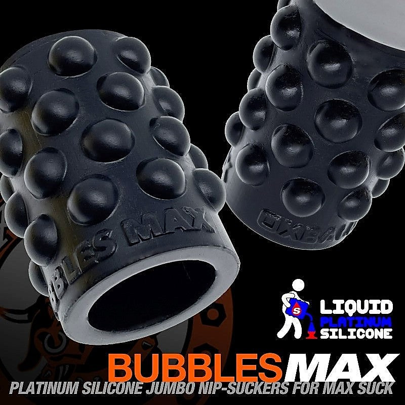 Bubbles Max Black by Oxballs - Breast and Nipple Toys