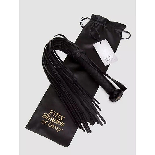 Fifty Shades Vegan Leather Bdsm Flogger By Love Honey - Whips And Crops
