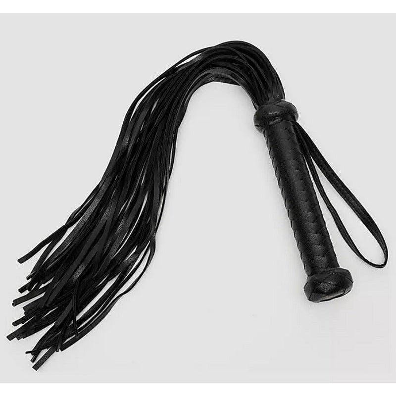 Fifty Shades Vegan Leather BDSM Flogger - Serious Pleasure - Whips And Crops