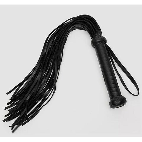 Fifty Shades Vegan Leather BDSM Flogger - Serious Pleasure - Whips And Crops