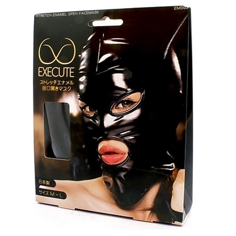 Stretch Pvc Face Mask By Execute Lingerie - Masks And Blindfolds