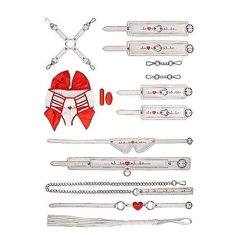 Nurse Pleasure Kit Adjustable by Shots Toys - Bondage Kits
