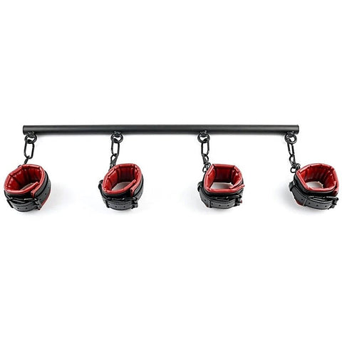 Saffron Spreader Bar and Cuff Set by Sportsheets - Spreaders and Hangers