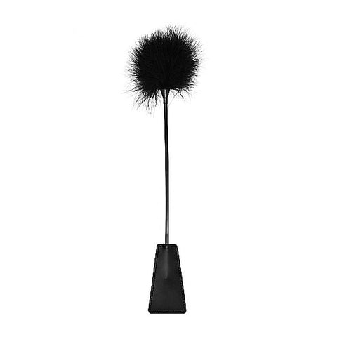 OUCH! & Crop with Feather Tickler Feather Crop - Whips And Crops