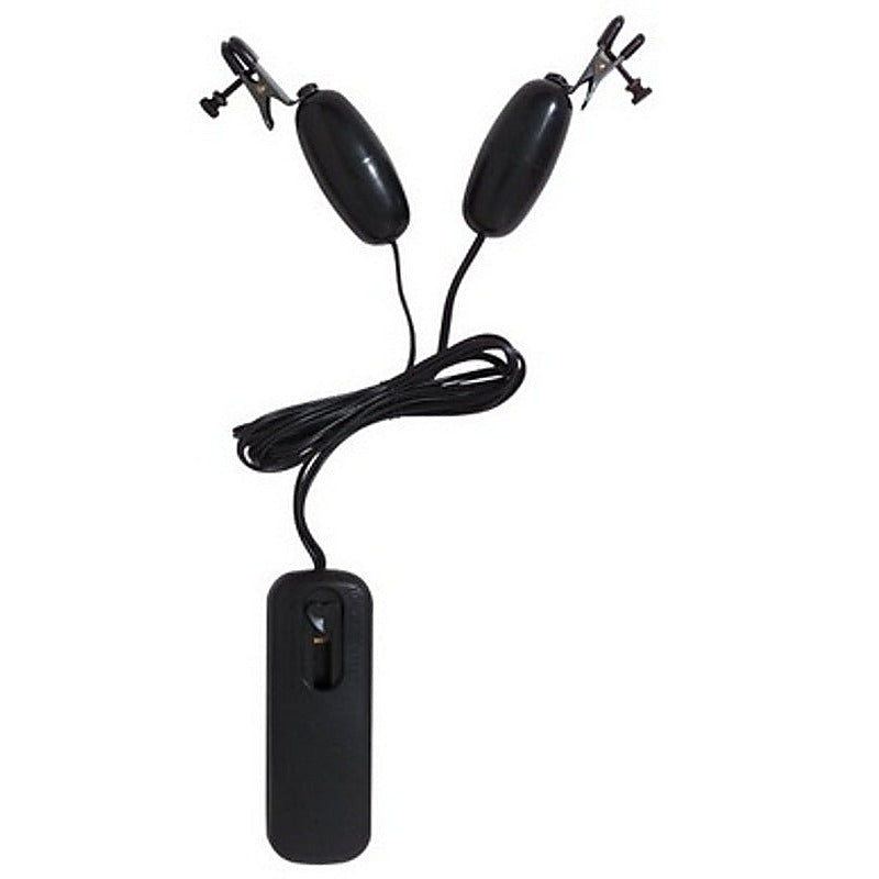 Vibrating Alligator Mini Nipple Clamps - Nipple and Clit Clamps