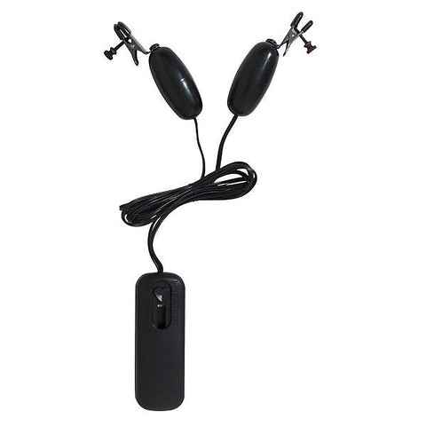 Vibrating Alligator Mini Nipple Clamps - Nipple and Clit Clamps