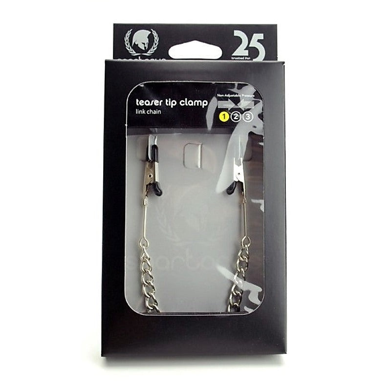 Endurance Teaser Tip Clamps - Link Chain - Nipple and Clit Clamps