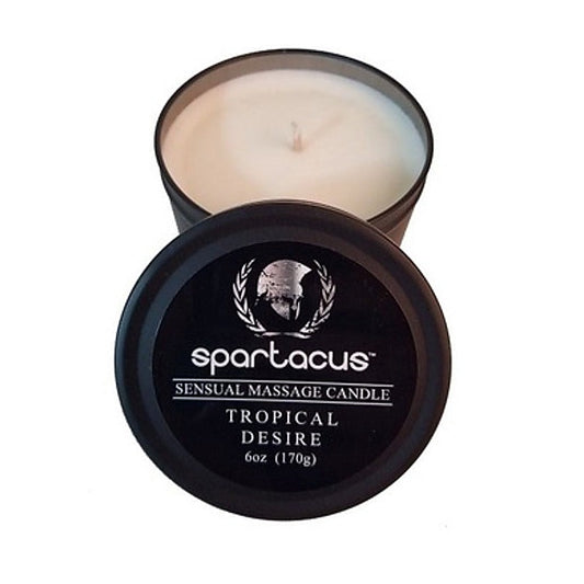 SPARTACUS Sensual Massage Candle - Tropical Desire - Massage Oils and Lubricants