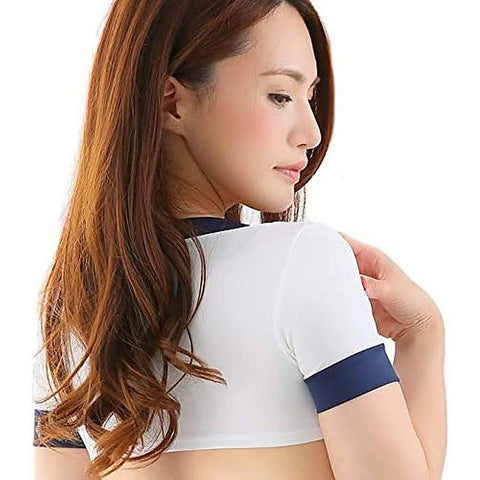 Execute Crop Top Gym Uniform By Execute Lingerie - Bras and Bra Sets