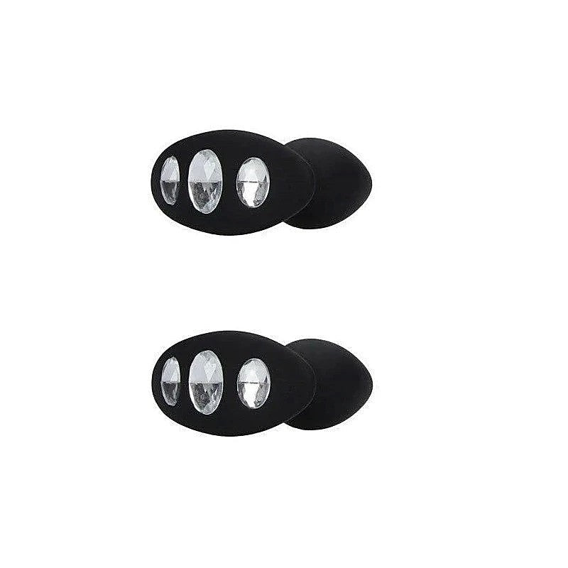 Large Diamond Butt Plug With Handle by Shots Toys - Butt Plugs