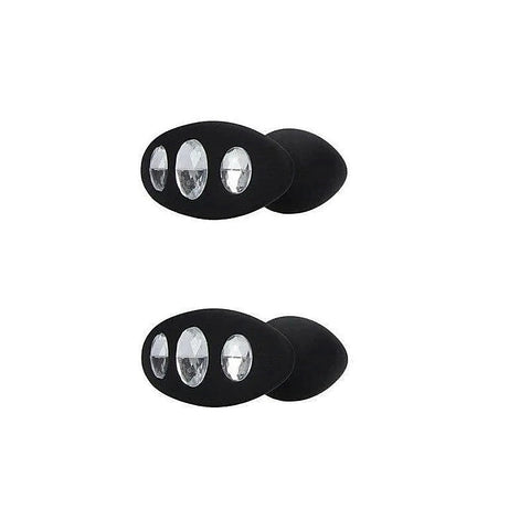 Large Diamond Butt Plug With Handle by Shots Toys - Butt Plugs