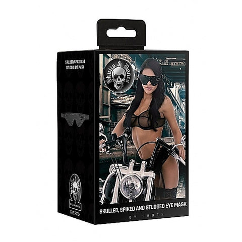 Eye Mask + Skulls & Spikes By Shots Toys - Fancy Dress Ups