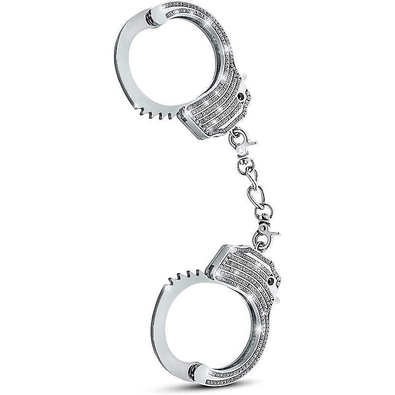 Temptasia Bling Cuffs - Luxurious Stainless Steel Restraints - Collars and Leads