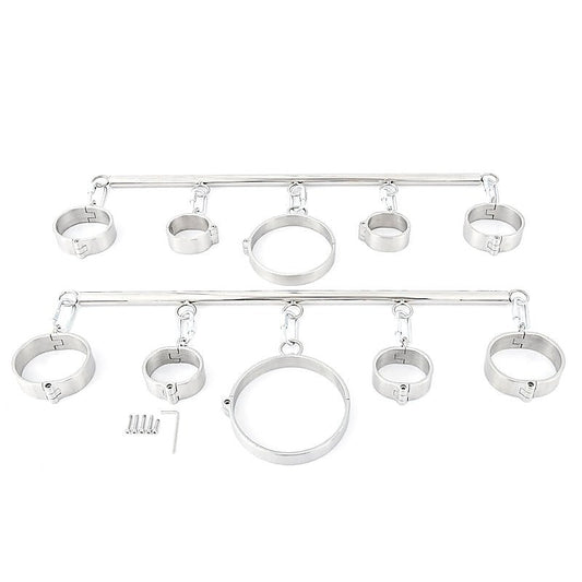 Plug Key Steel Cuffs and Collar Spreaders - Spreaders and Hangers