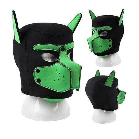 Camouflage Dog Bondage Hood by BDStyle - Bondage Hoods