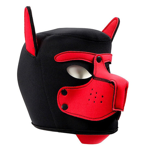 Camouflage Dog Bondage Hood by BDStyle - Bondage Hoods
