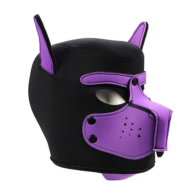 Camouflage Dog Bondage Hood by BDStyle - Bondage Hoods