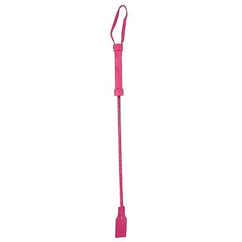OUCH Cube Leather Crop Bondage Whip by Shots Toys - Whips And Crops