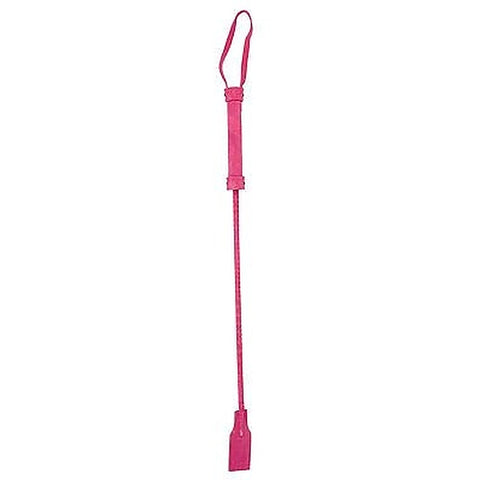 OUCH Cube Leather Crop Bondage Whip by Shots Toys - Whips And Crops