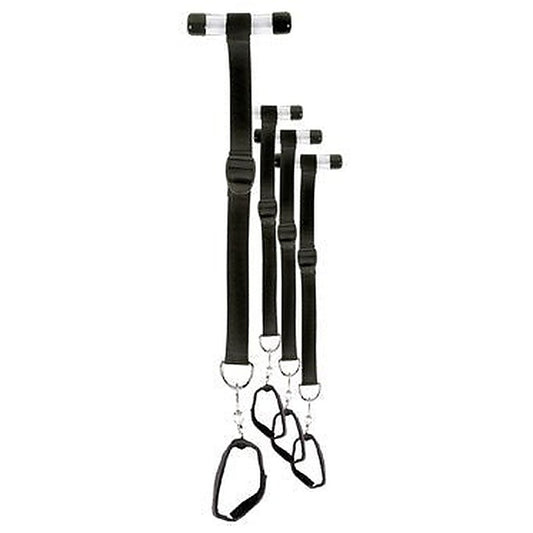 Sportsheets Deluxe Door Jam Bondage Cuffs - Beginner-Friendly Set - Cuffs and Restraints