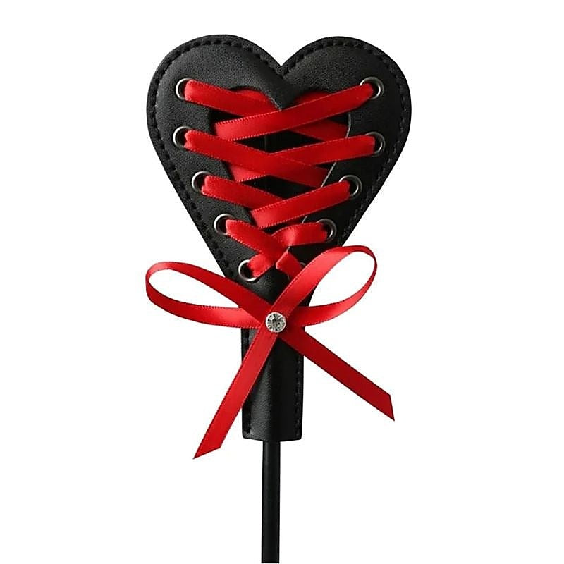 S&M Heart Beat BDSM Impact Crop by Sportsheets - Whips And Crops
