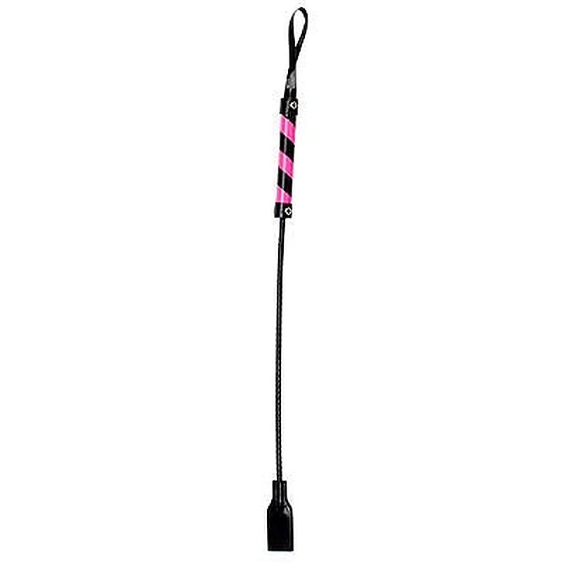 Ouch Cube PVC Crop Strips 18 inches by Shots Toys - Whips And Crops