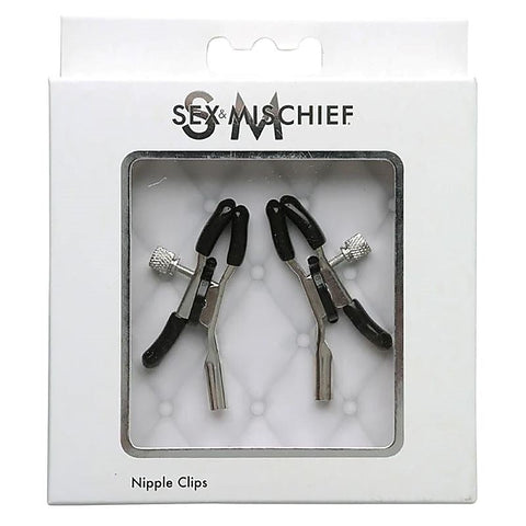 Sex & Mischief Nipple Clips Set of 2 by Sportsheets - Nipple and Clit Clamps