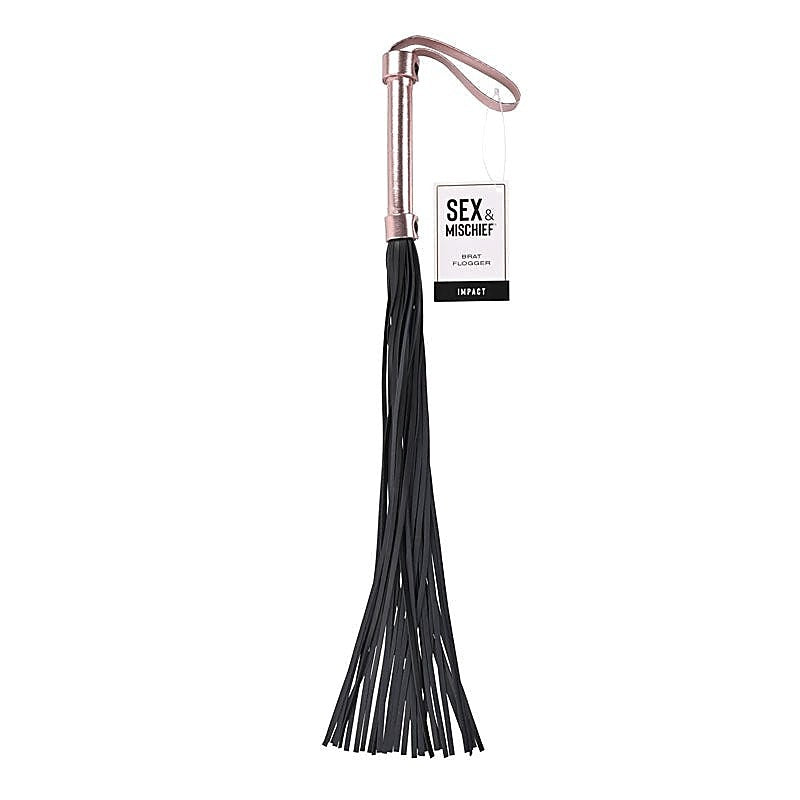 S&M Brat BDSM Flogger by Sportsheets - Whips And Crops
