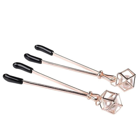 Sex & Mischief Brat Nipple Clips Set of 2 by Sportsheets - Nipple and Clit Clamps