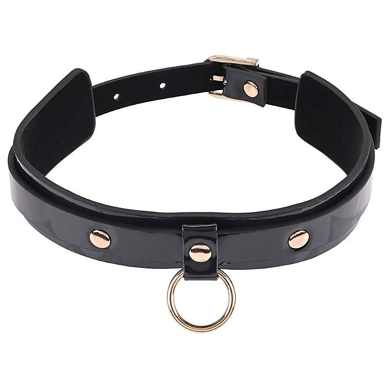 S&M Orbit Day Bondage Collar by Sportsheets - Collars and Leads