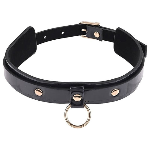 S&M Orbit Day Bondage Collar by Sportsheets - Collars and Leads