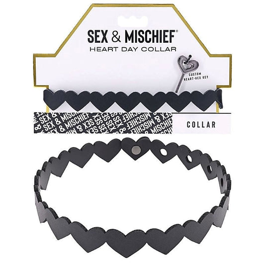 S&M Heart Day Collar - Collars and Leads
