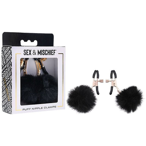 Soft Puff Nipple Clamps by Sportsheets - Nipple and Clit Clamps