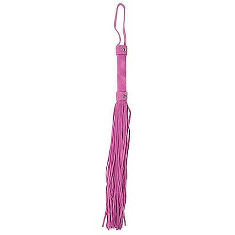 BDSM OUCH Leather Bondage Whip by Shots Toys - Whips And Crops