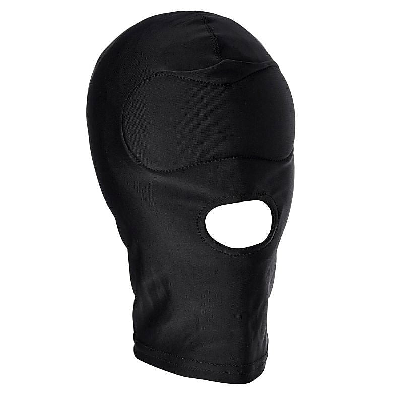 Sex & Mischief Shadow Hood with Mouth Opening - Bondage Hoods