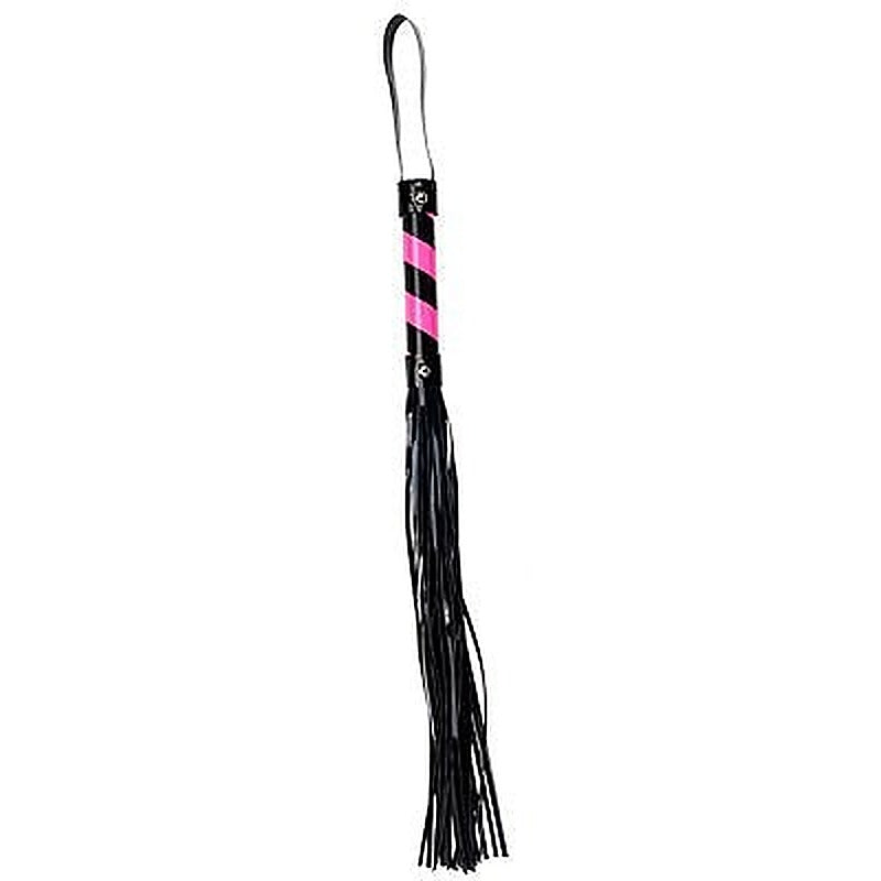 OUCH PVC Whips Bondage Whip by Shots Toys - Whips And Crops