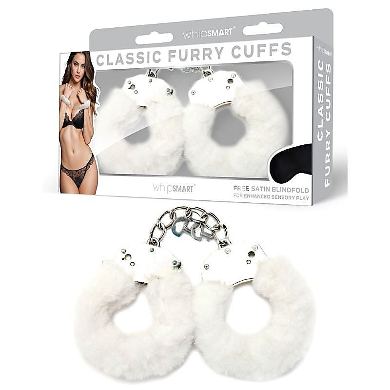 WhipSmart Classic Furry Cuffs - Strap On Sextoys
