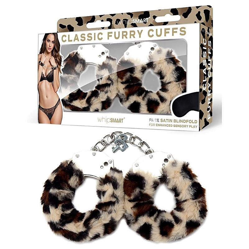 WhipSmart Classic Furry Cuffs - Strap On Sextoys