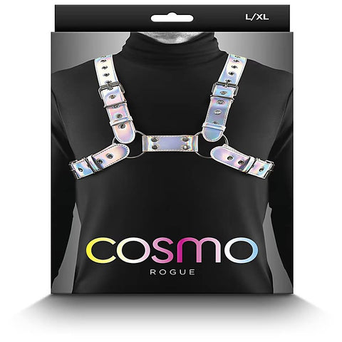 Cosmo Stylish Bondage Chest Harness Rogue By Ns Novelties - His Fetish