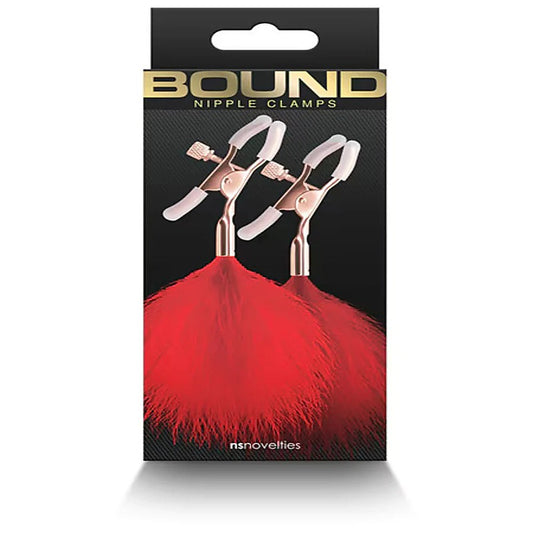 Bound Nickel Free Metal Nipple Clamps F1 - Breast and Nipple Toys